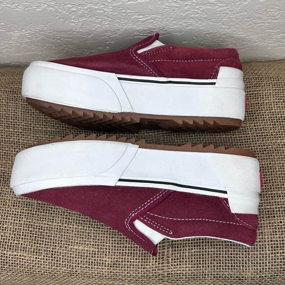 VANS Slip-on Suede Stacked Sneakers NEW - Picture 7 of 9